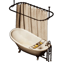 an image of the Palworld structure Antique Bathtub