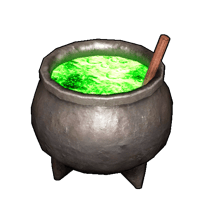 an image of the Palworld structure Witch Cauldron