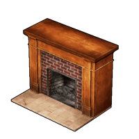 Palworld structure Fireplace Set
