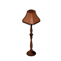 Palworld structure Antique Lamp Set