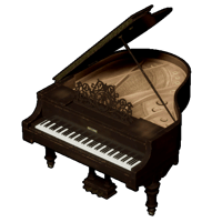 an image of the Palworld structure Piano de Cauda