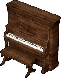 an image of the Palworld structure Upright Piano