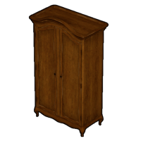 an image of the Palworld structure Antique Wardrobe