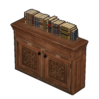 Palworld structure Antique Storage Cabinet Set