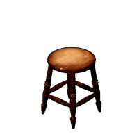 an image of the Palworld structure Tabouret ancien