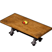 an image of the Palworld structure Table en bois de fer