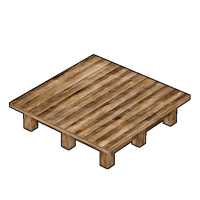 Palworld structure Kit de construção de madeira