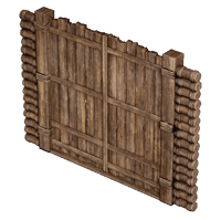 Palworld structure Portón de madera