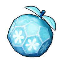 an image of the Palworld item Ice Skill Fruit: Cryst Breath
