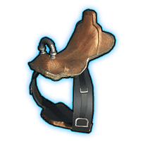 an image of the Palworld item Dinossom Lux Saddle
