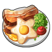an image of the Palworld item Rushoar Bacon 'n' Eggs