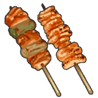 an image of the Palworld item Brochette de Chikipi