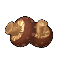 an image of the Palworld item Baked Mushroom