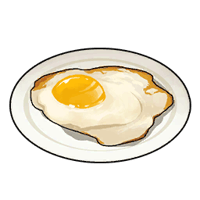 an image of the Palworld item Fried Egg