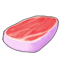 an image of the Palworld item Carne de Eikthyrdeer