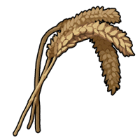 an image of the Palworld item/resource Wheat