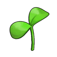 an image of the Palworld item Gumoss Leaf