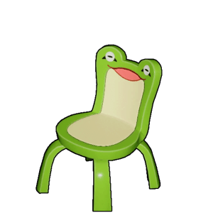 an image of the Palworld structure Frog Chair