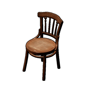 an image of the Palworld structure Antique Wooden Chair