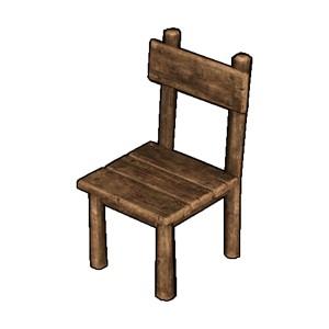 an image of the Palworld structure Wooden Chair