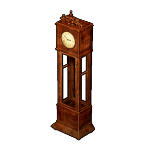 an image of the Palworld structure Antique Grandfather Clock
