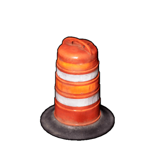 an image of the Palworld structure Fat Traffic Cone