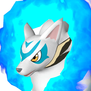 an image of the Palworld creature/palT_AmaterasuWolf_icon_normal