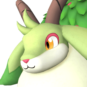 an image of the Palworld creature/palT_BerryGoat_icon_normal