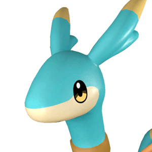 an image of the Palworld creature/palT_FairyDragon_icon_normal