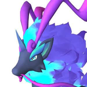 an image of the Palworld creature/palT_FireKirin_Dark_icon_normal
