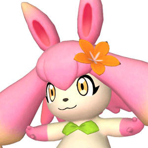 an image of the Palworld creature/palT_FlowerRabbit_icon_normal