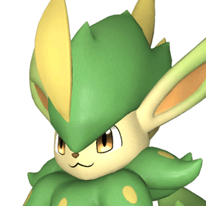 an image of the Palworld creature/palT_GrassRabbitMan_icon_normal