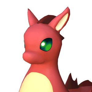 an image of the Palworld creature/palT_Kelpie_Fire_icon_normal