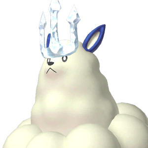 an image of the Palworld creature/pal that drops the item => Kingpaca Cryst